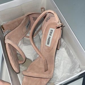 Steve Madden heels. Size 8.5. Blush pink.